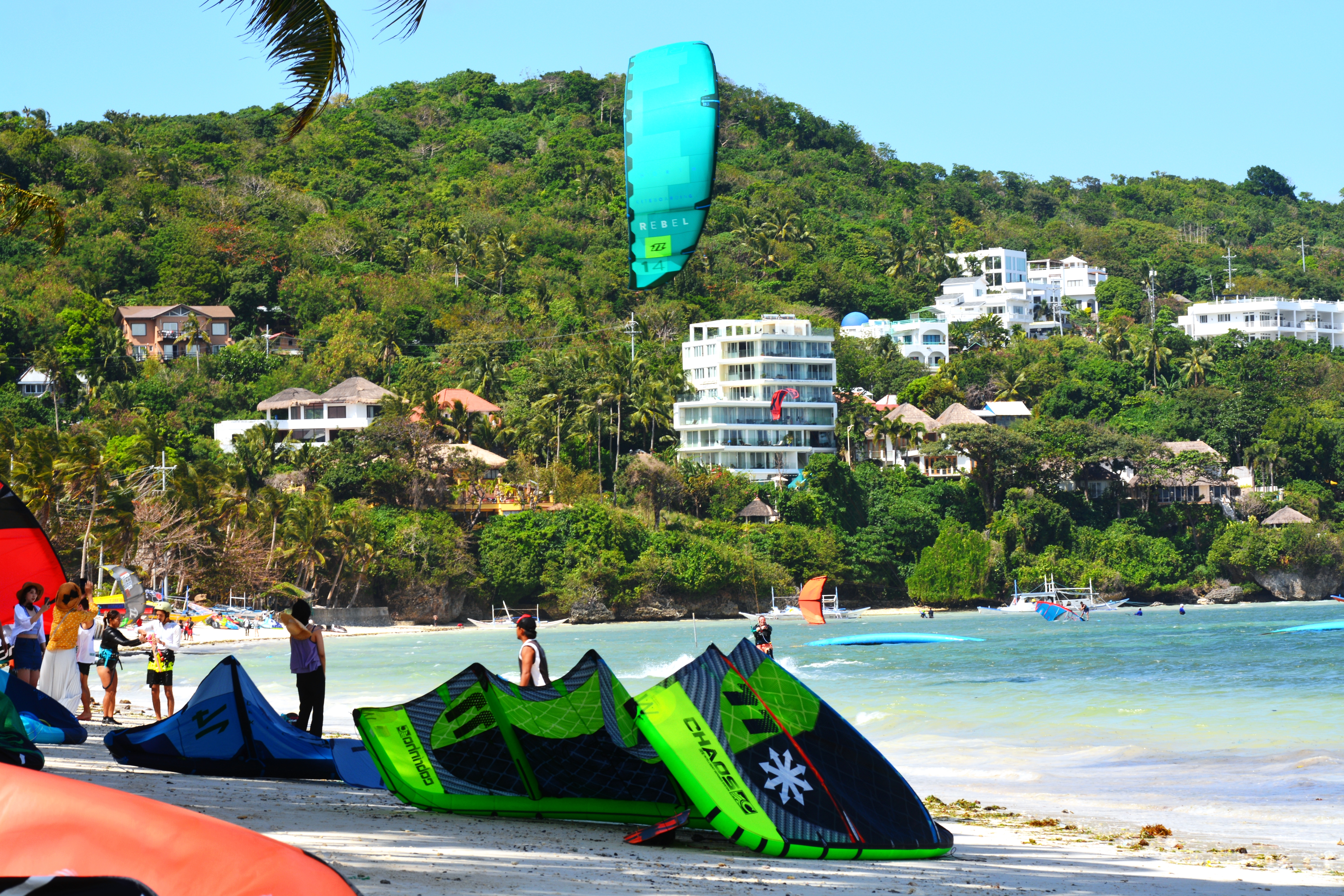 Kite trip to Boracay island 2019 with kiteschool kiteam!