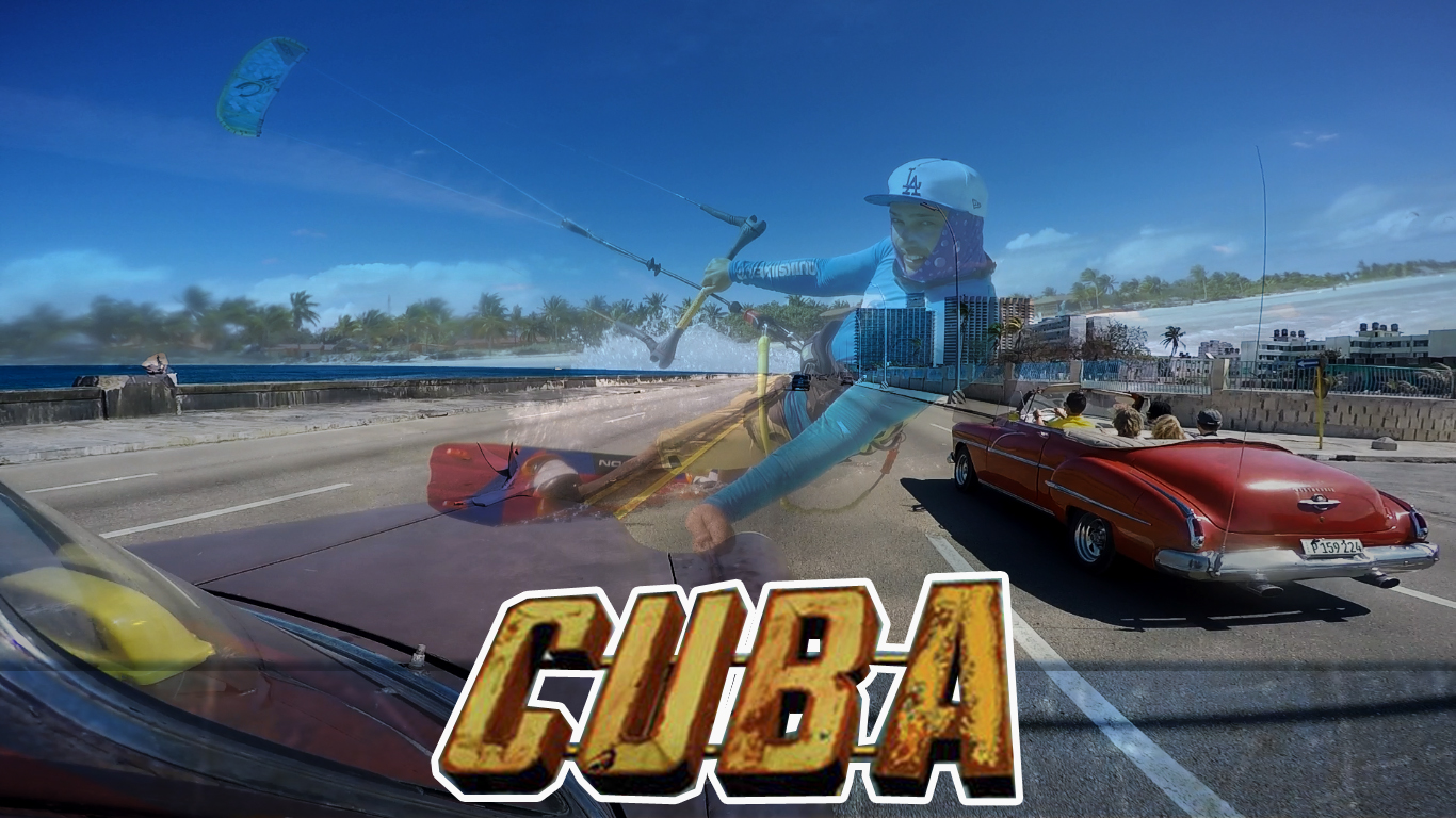 Kitesurfing in Cuba libre!