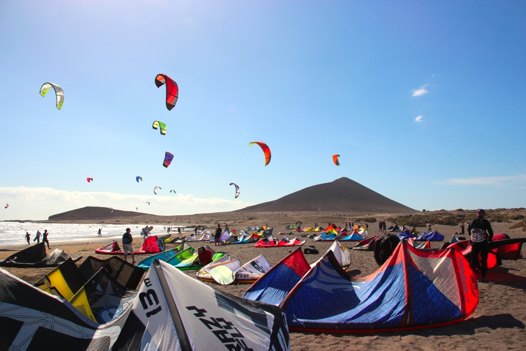 Kite trip to Tenerife island