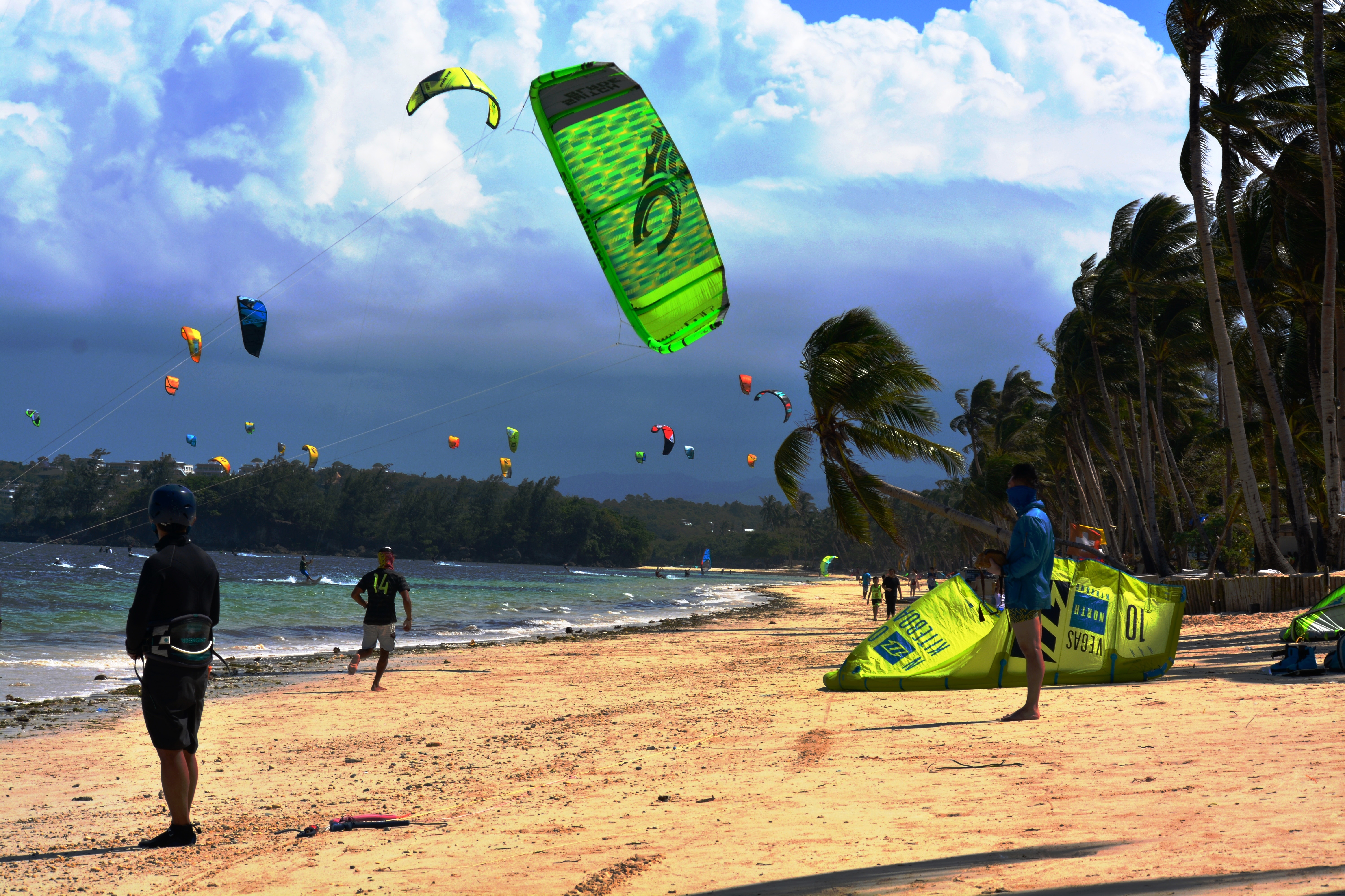   Boracay kitesurfing